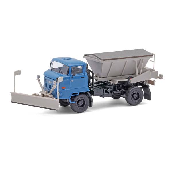 BUSCH 95568 - IFA L60 m.Schneepflug/Streuer H0